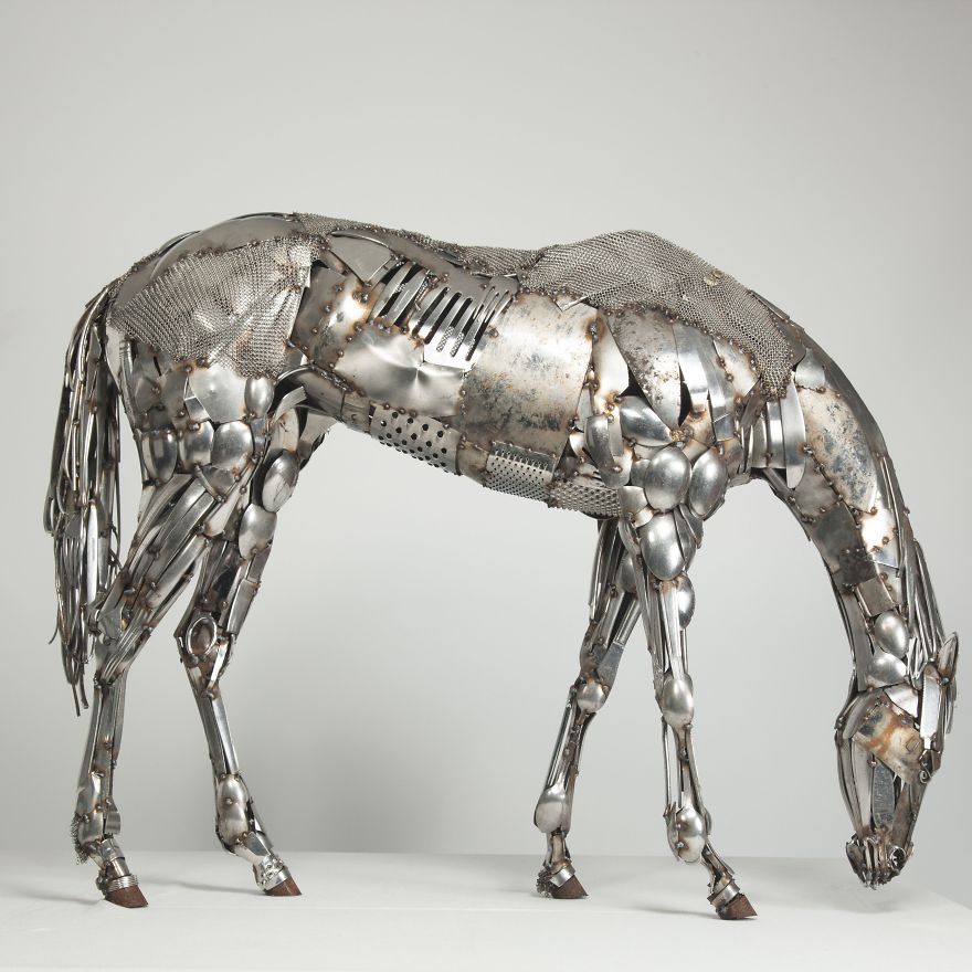 JK Brown Scrap Metal Animals 4