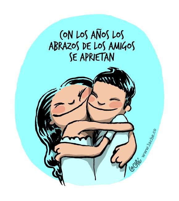 Ilustración de la ilustradora colombiana La Ché, Cecilia Ramos, humor, viñetas