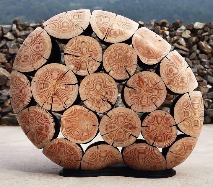 Lee Jae-Hyo wood sculpture9