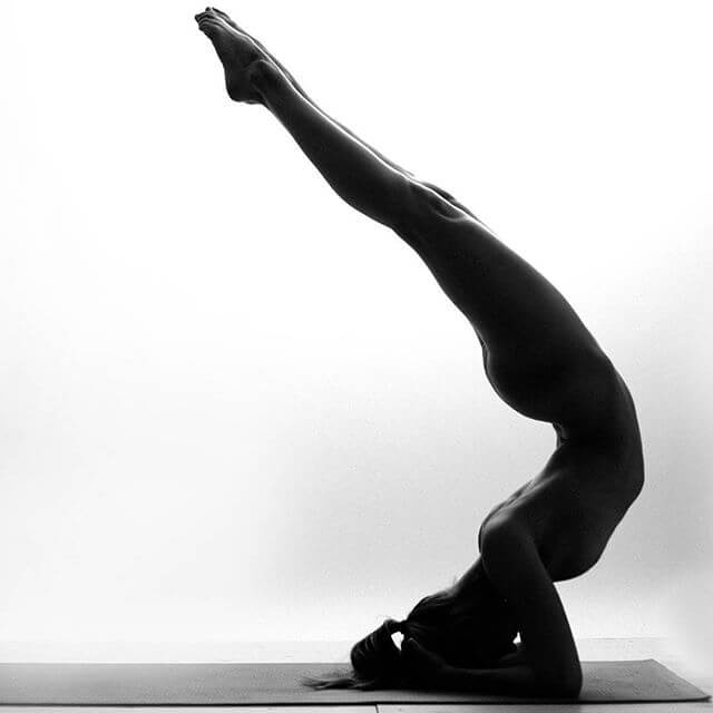 Nude Yoga Girl woman