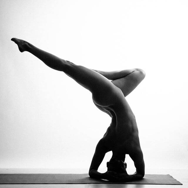 Nude Yoga Girl woman