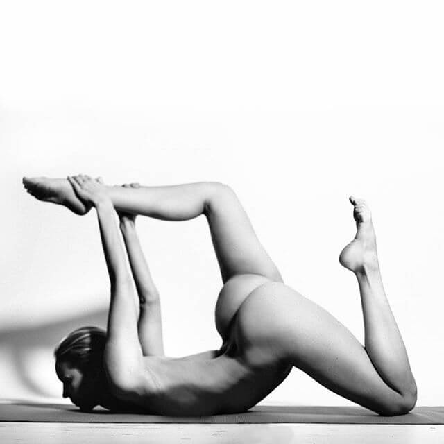Nude Yoga Girl woman