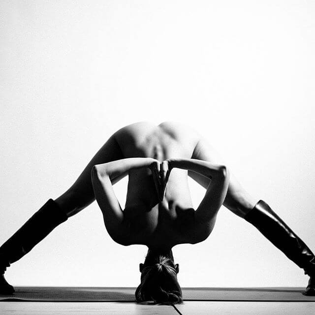 Nude Yoga Girl woman