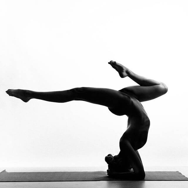 Nude Yoga Girl woman