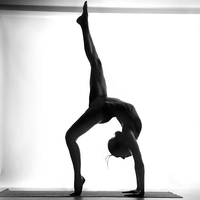 Nude Yoga Girl woman