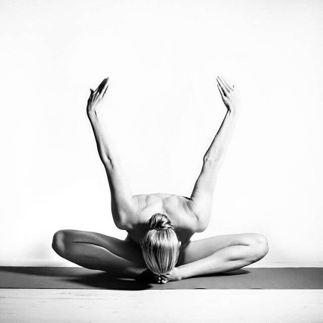 Nude Yoga Girl woman