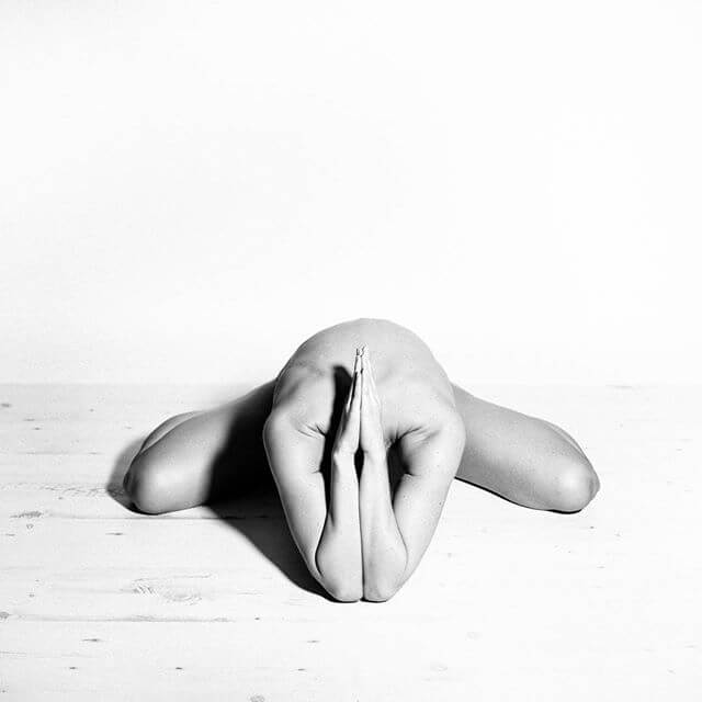 Nude Yoga Girl woman