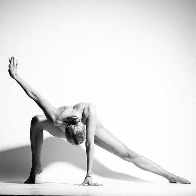 Nude Yoga Girl woman
