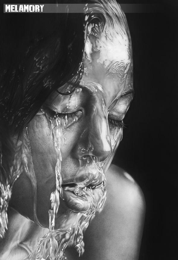 Olga Larionova Hyperrealistic Portraits dibujos hiperrealistas5