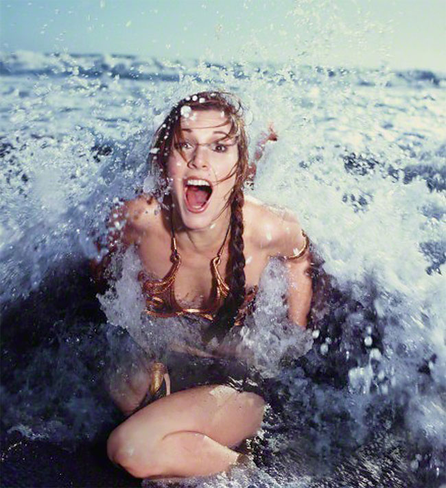 Return Of The Jedi Carrie Fisher star wars vintage 4