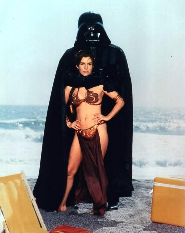 Return Of The Jedi Carrie Fisher star wars vintage 8