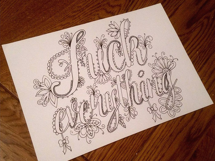 Swear Words Coloring Book3