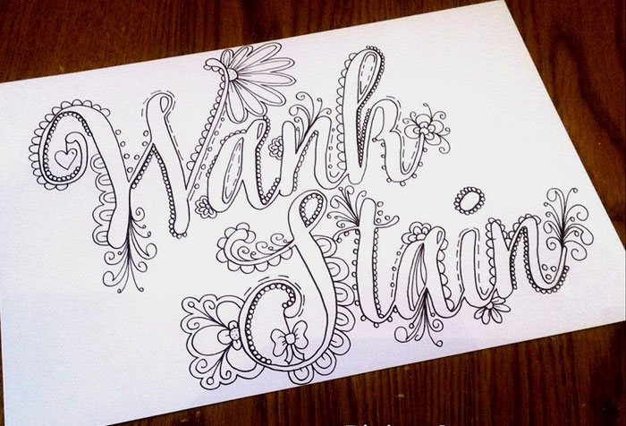 Swear Words Coloring Book9