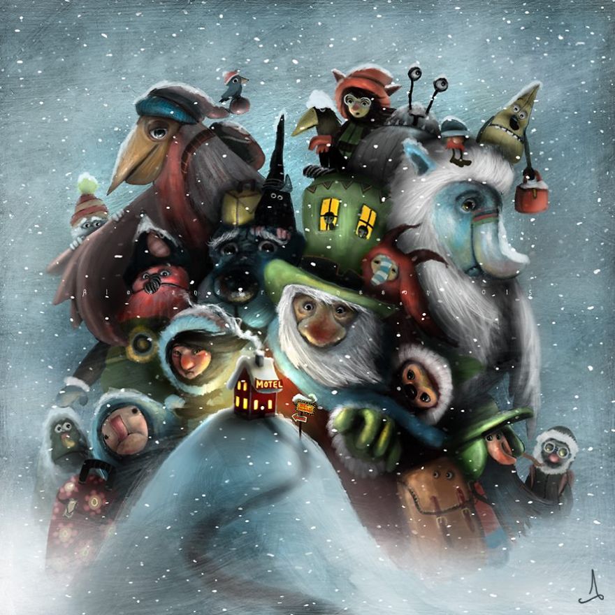Alexander Jansson illustration fairytale11
