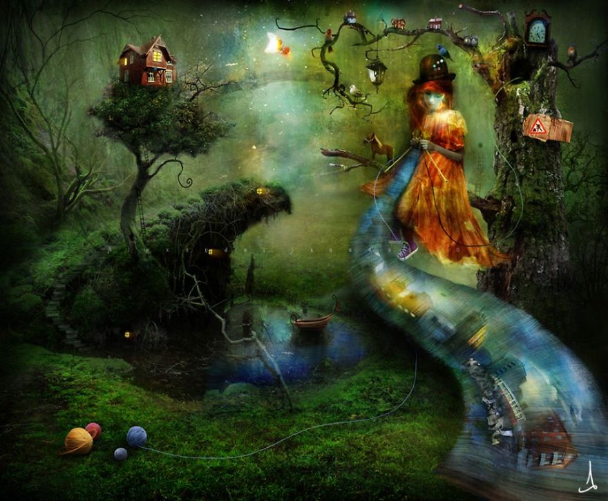 Alexander Jansson illustration fairytale13