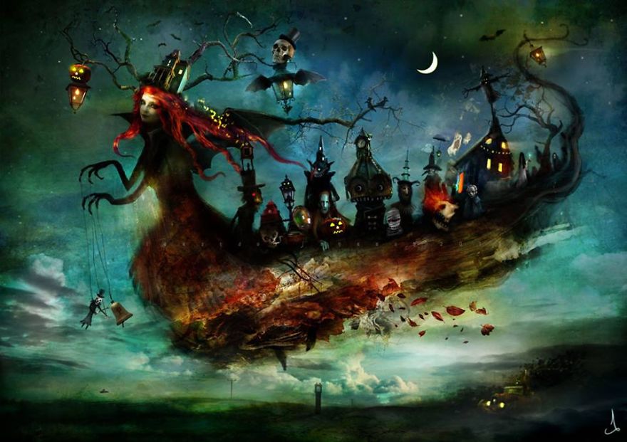 Alexander Jansson illustration fairytale16