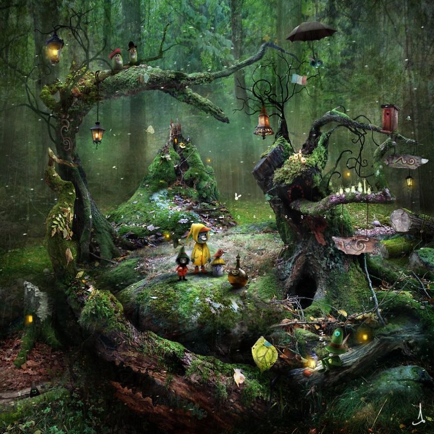 Alexander Jansson illustration fairytale19