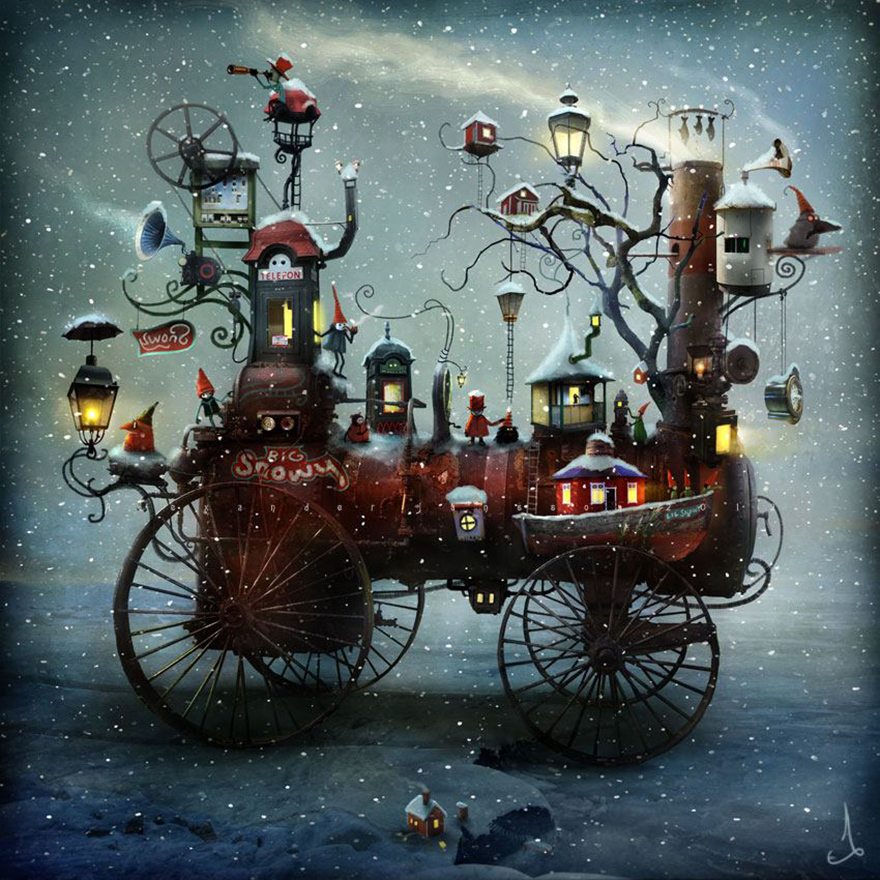 Alexander Jansson illustration fairytale9