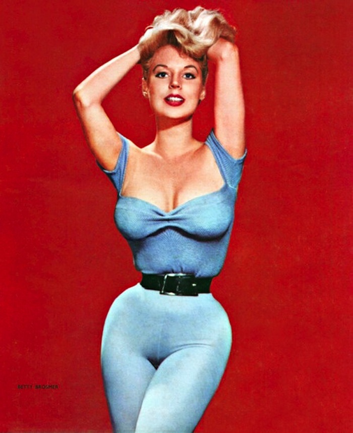 Betty Brosmer La Pin Up Con La Cintura Imposible Cultura Inquieta