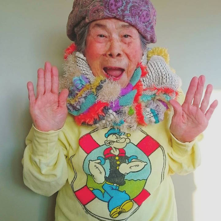 Chinami Mori grandmother Emiko10