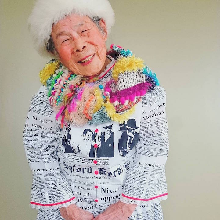 Chinami Mori grandmother Emiko4