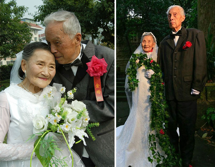 Chinese couple old Wang Deyi Cao Yuehua 3