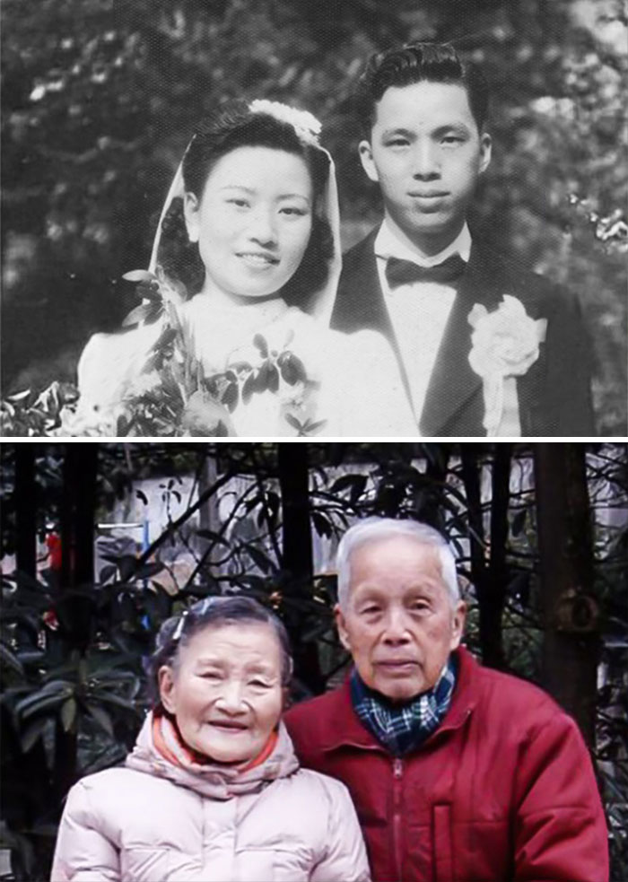 Chinese couple old Wang Deyi Cao Yuehua 4