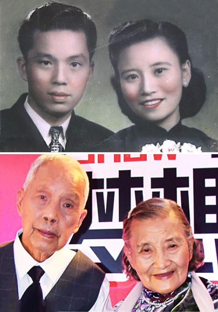 Chinese couple old Wang Deyi Cao Yuehua 5