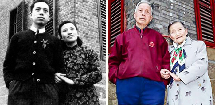 Chinese couple old Wang Deyi Cao Yuehua 6
