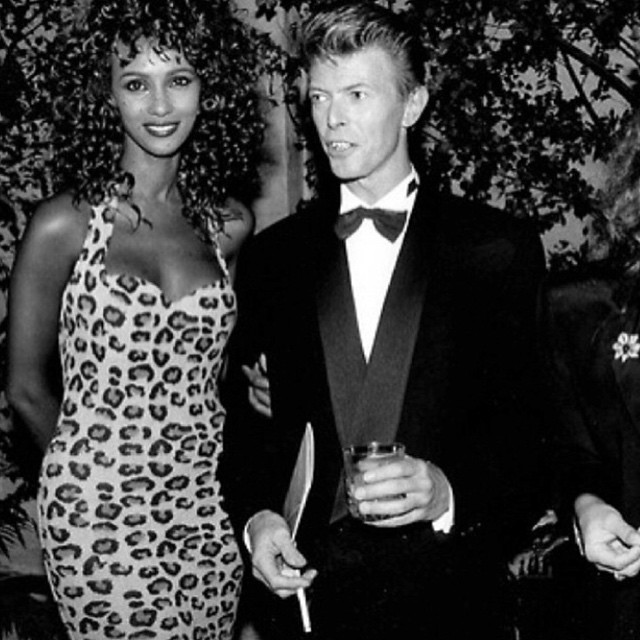 David Bowie e Iman