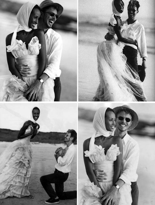 David Bowie e Iman