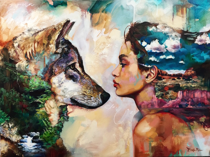 Dimitra Milan surreal painting
