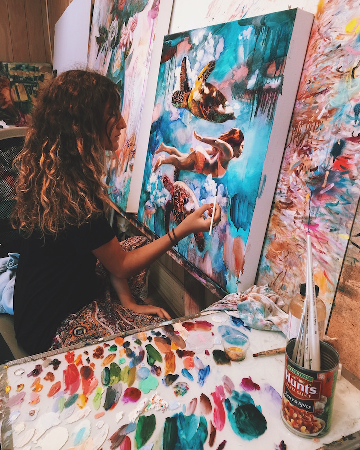 Dimitra Milan surreal painting10