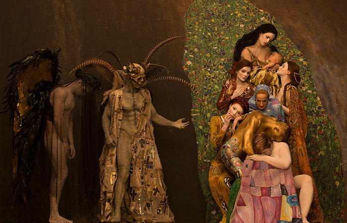 Inge Prader Gustav Klimt LifeBall Vienna10