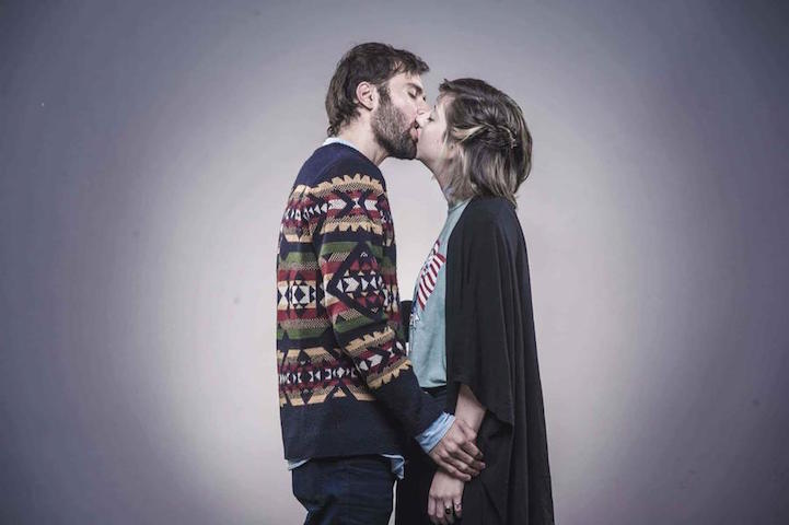 Israeli Jews And Arabs Kissing