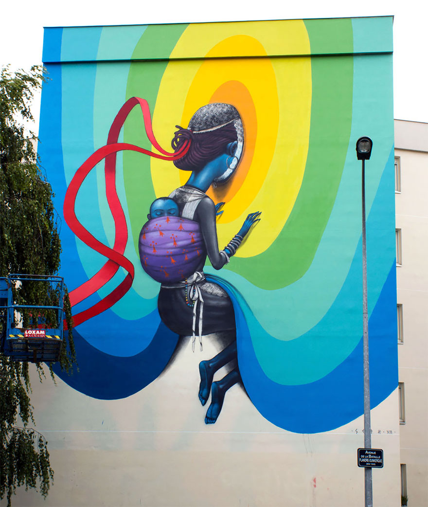 Julien Malland Seth Globepainter mural street art14
