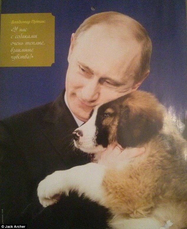 Vladimir Putin calendar 2016