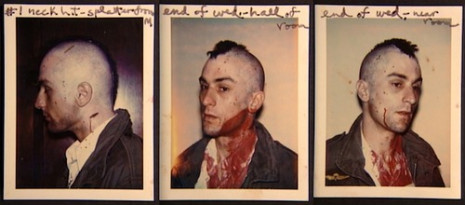 Polaroids de Robert De Niro, Taxi Driver.