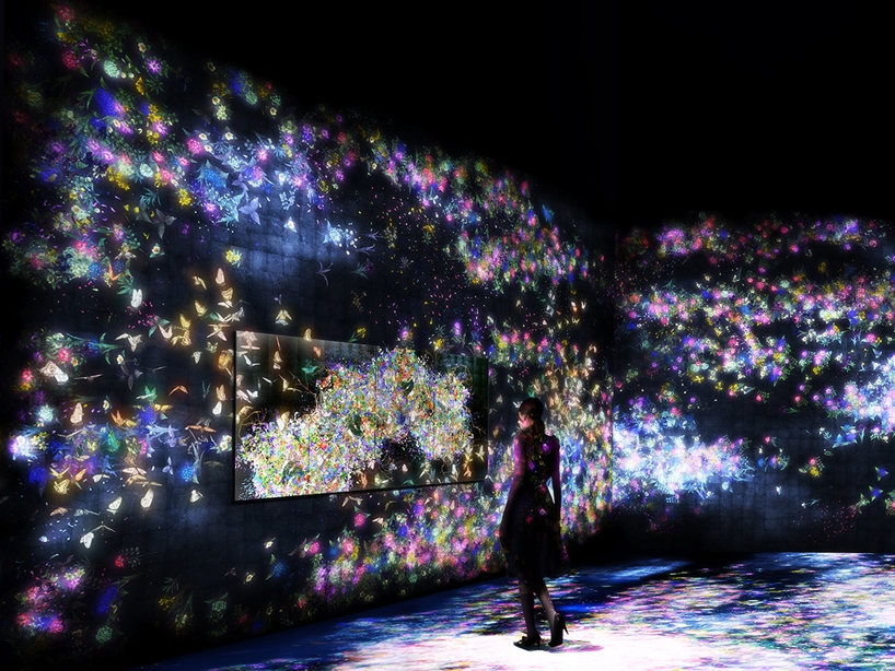 teamLab Interactive Garden of Digital Butterflies