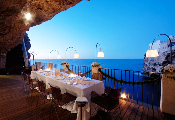 the most beautiful restaurant Grotta Palazzese Cultura Inquieta2