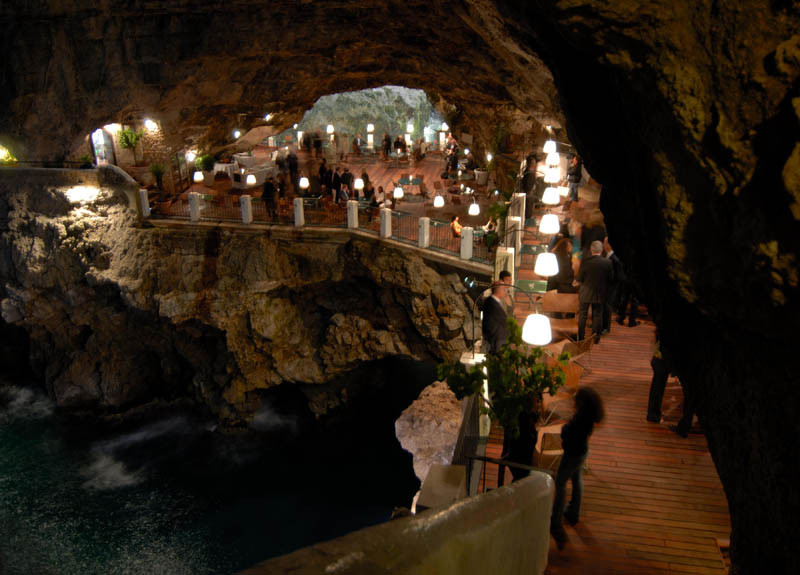 the most beautiful restaurant Grotta Palazzese Cultura Inquieta6