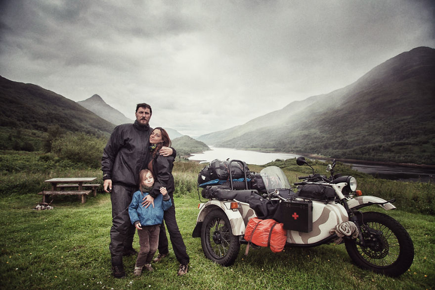 traveling around the world
