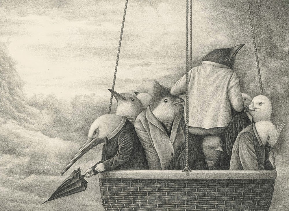 Black Anthropomorphic Illustrations David Alvarez 10