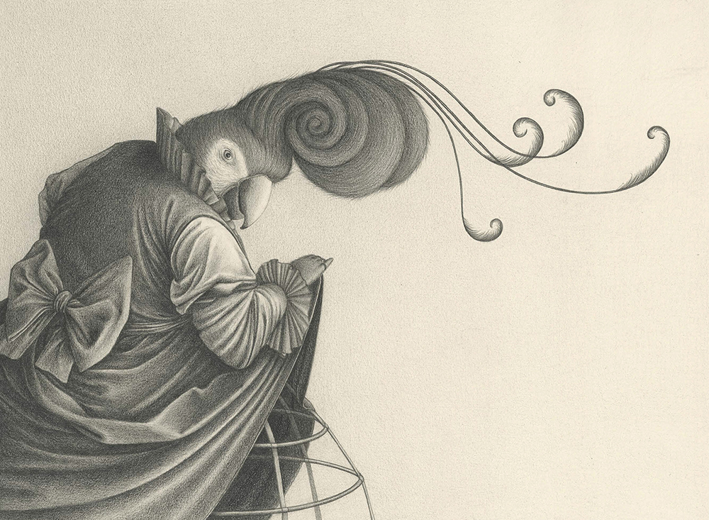Black Anthropomorphic Illustrations David Alvarez 2