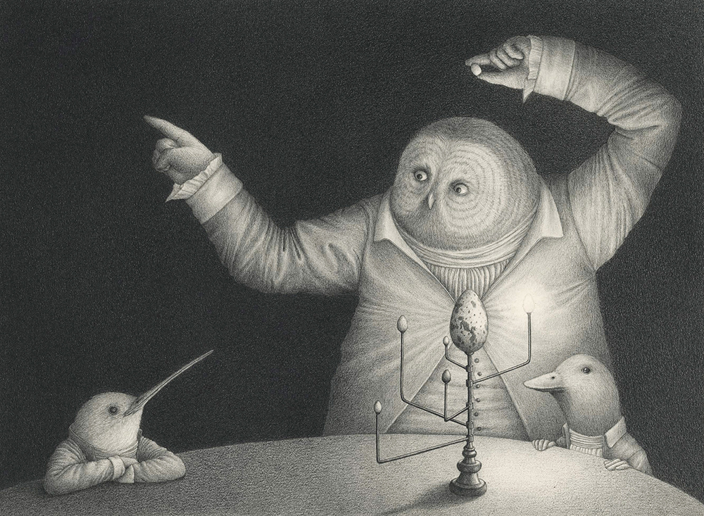 Black Anthropomorphic Illustrations David Alvarez 3