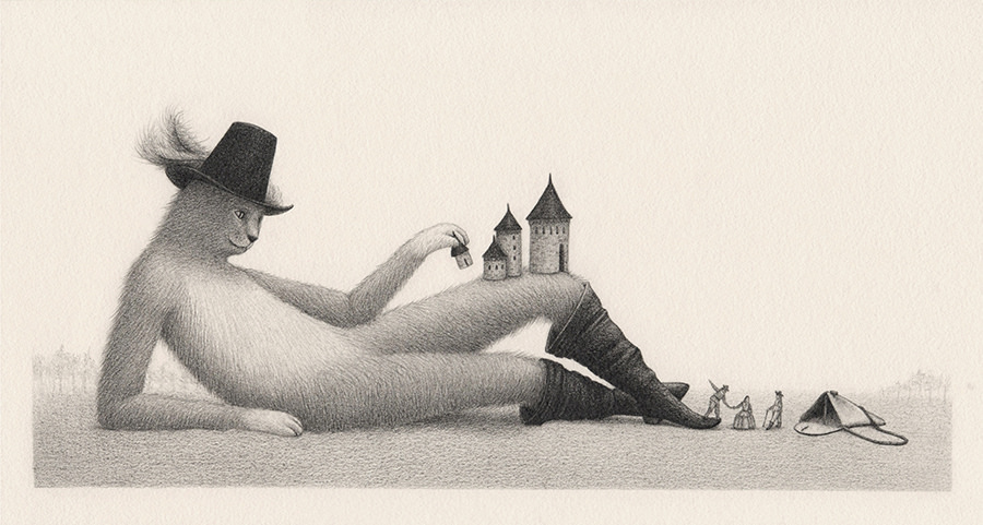 Black Anthropomorphic Illustrations David Alvarez 5