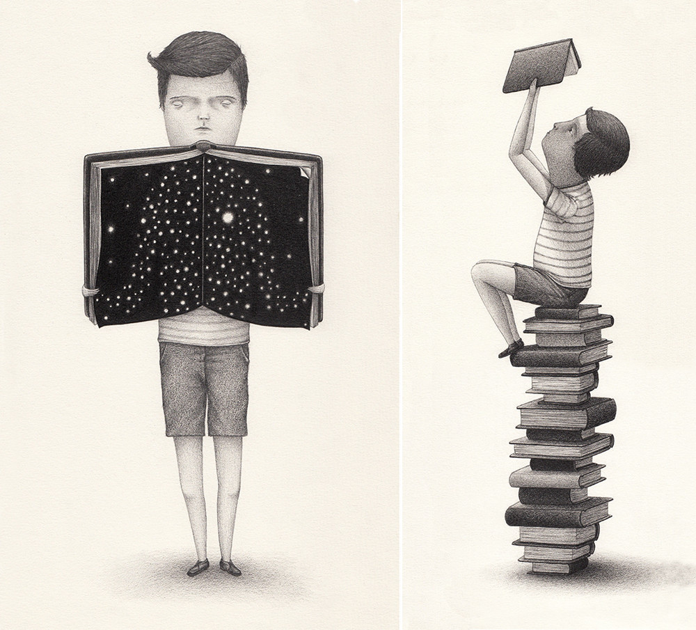 Black Anthropomorphic Illustrations David Alvarez 8