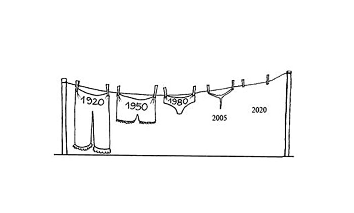 Darwin Evolution satirical illustration