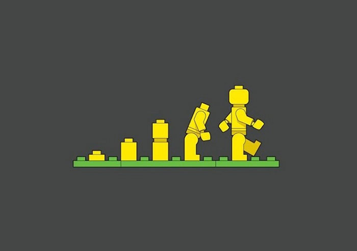 Darwin Evolution satirical illustration14