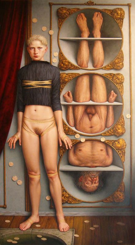 Dino Valls disturbing painting art